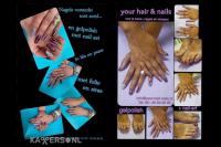 Your hair & nails
